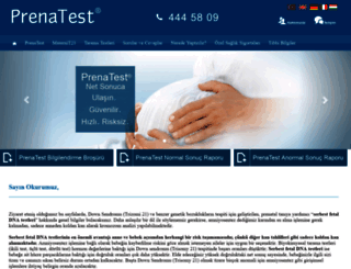 prenatest.com.tr screenshot