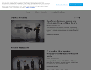prensa.lacaixa.es screenshot