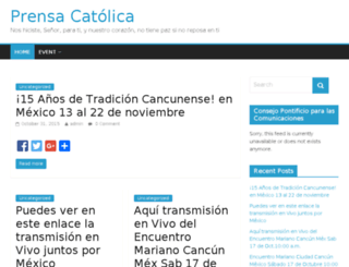 prensacatolica.net screenshot