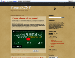 prensarcnp.es screenshot