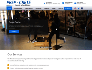 prep-crete.com screenshot