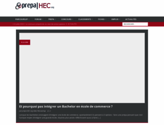 prepa-hec.org screenshot