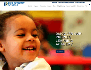 prepacademyschools.org screenshot