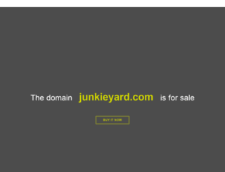 prepaid.junkieyard.com screenshot