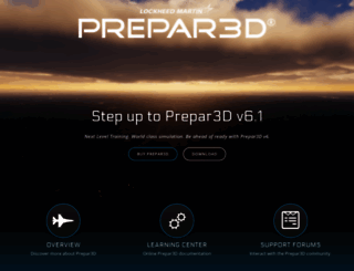 prepar3d.com screenshot