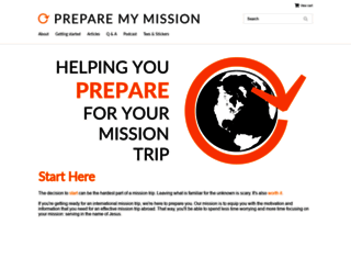 preparemymission.com screenshot