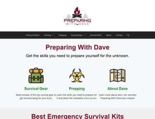 preparingwithdave.com screenshot