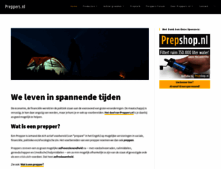 preppers.nl screenshot