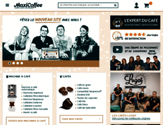preprod.maxicoffee.com screenshot