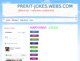 prerit-jokes.webs.com screenshot