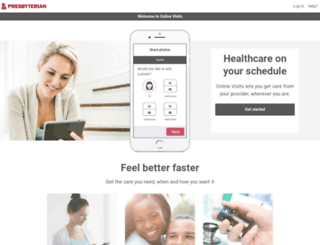 presbyterian.smartexam.com screenshot