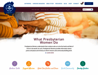 presbyterianwomen.org screenshot
