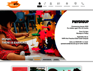 preschool.nafa.edu.sg screenshot