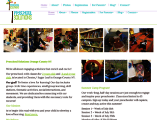 preschoolsolutions.net screenshot