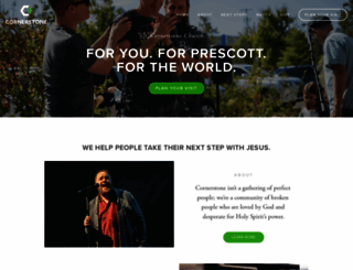prescottcornerstone.com screenshot
