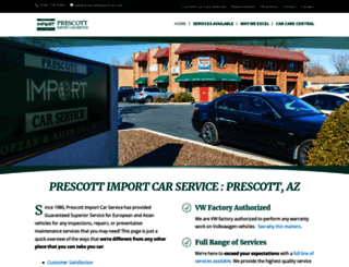 prescottimportcar.com screenshot