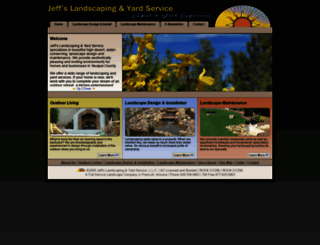 prescottlandscaping.net screenshot
