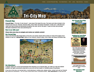 prescottmap.com screenshot