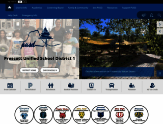 prescottschools.com screenshot