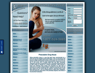 prescriptiondrugabuse.org screenshot