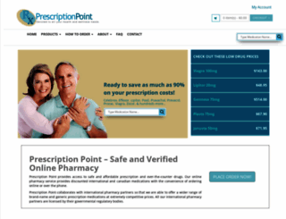 prescriptionpoint.com screenshot