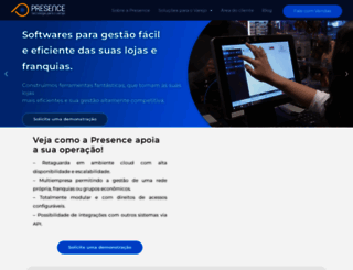 presence.com.br screenshot