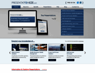 presentationeze.com screenshot