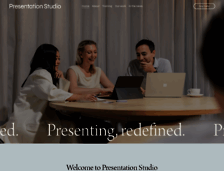 presentationstudio.com screenshot