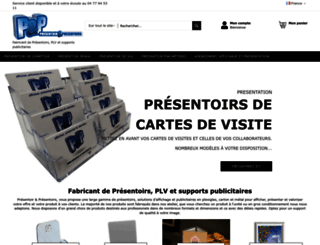 presentoir-et-presentoirs.fr screenshot
