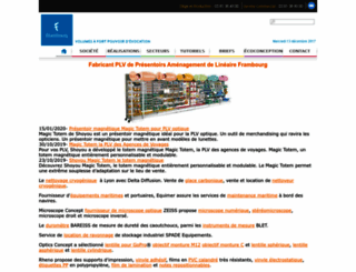 presentoirs-plv.com screenshot