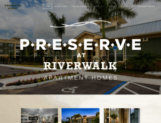 preserveatriverwalk.com screenshot