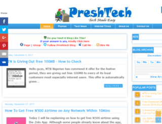 preshtech.com.ng screenshot
