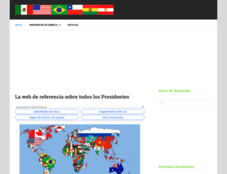 presidentesdelmundo.info screenshot