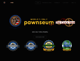 presidentialpawnshop.com screenshot