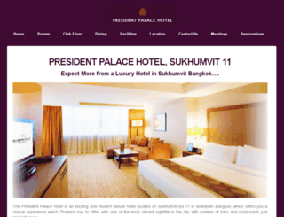presidentpalacehotel.com screenshot