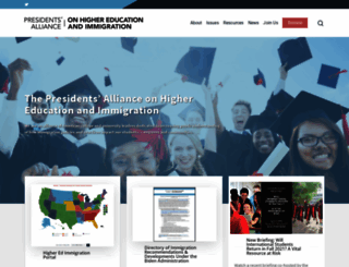 presidentsimmigrationalliance.org screenshot