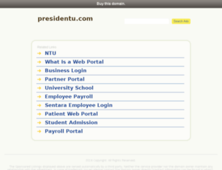 presidentu.com screenshot