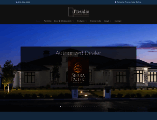 presidiodoors.com screenshot