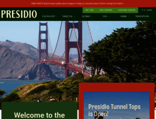presidioofficersclub.com screenshot