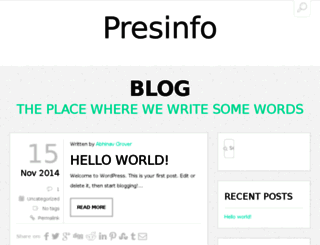 presinfo.com screenshot