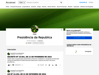 presrepublica.jusbrasil.com.br screenshot