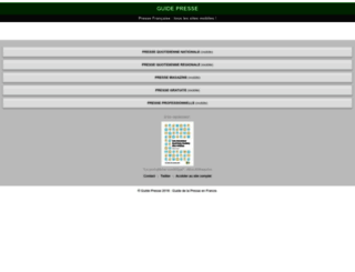 press-directory.com screenshot