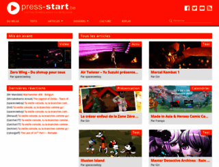press-start.be screenshot