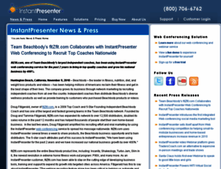 press.instantpresenter.com screenshot