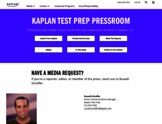 press.kaptest.com screenshot