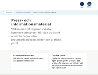 press.upplandsvasby.se screenshot