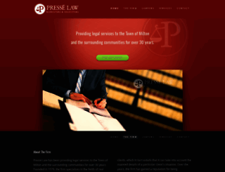 presselaw.com screenshot