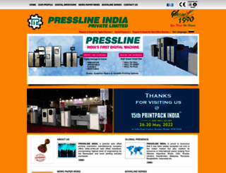 presslineindia.com screenshot