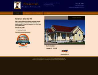 pressmanhandyman.com screenshot