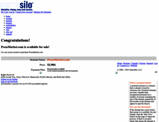 pressmarket.com screenshot